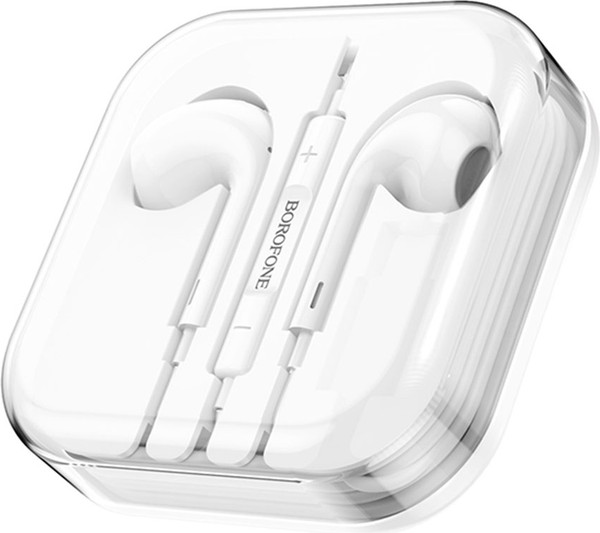 Изображение товара Наушники-гарнитура Borofone BM30 Max Jack 3.5мм (белый)