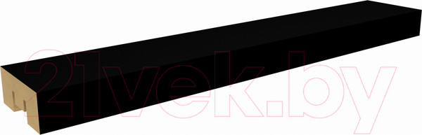 Изображение товара Рейка интерьерная STELLA Бриона МДФ Black Edition (2700x40x16)