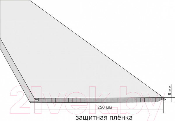 Изображение товара Панель ПВХ STELLA Premium Галактика СН-44 (2700x250x9мм)