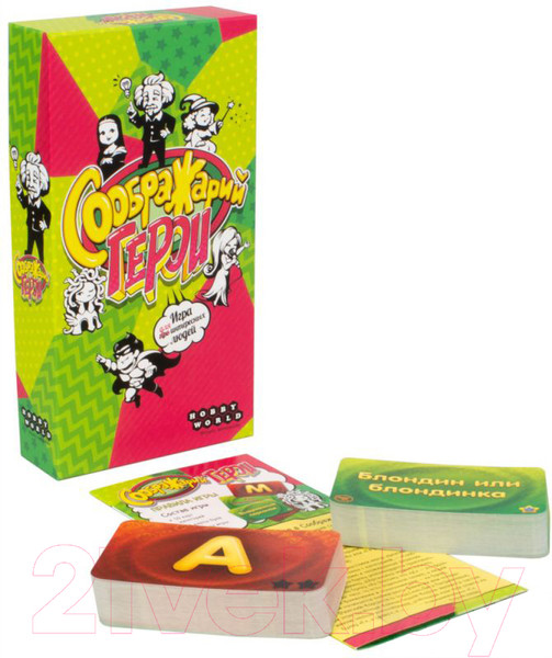 Изображение товара Настольная игра Мир Хобби Соображарий: Герои / 915470