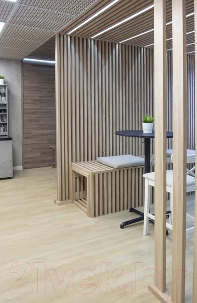 Изображение товара Рейка интерьерная STELLA Милана МДФ Дуб Сонома (2700x30x20)