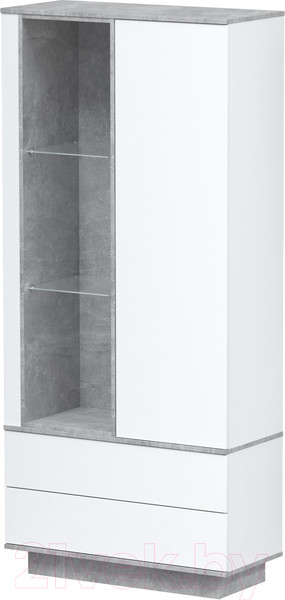 Изображение товара Горка для гостиной Interline Quartz-10 (белый платинум/бетон)