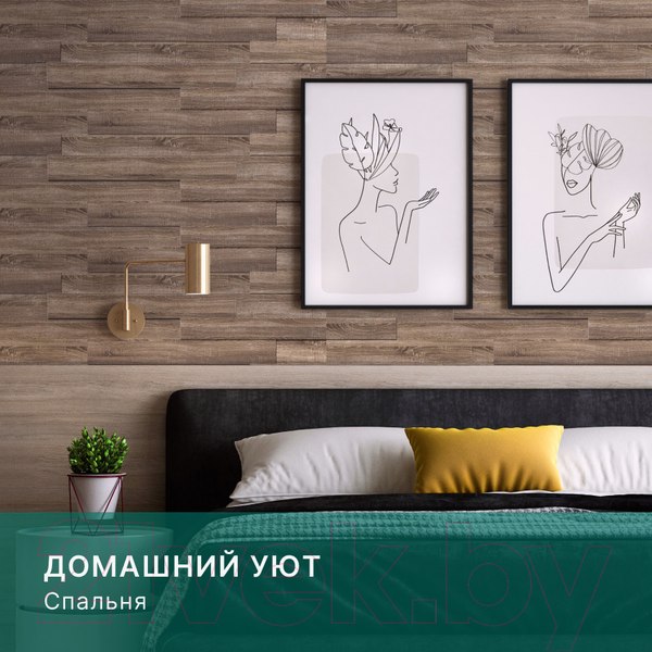 Изображение товара Комплект панелей МДФ STELLA МДФ Дуб Винтаж 3D (1.13кв.м)