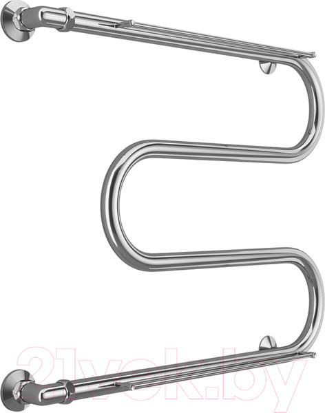 Изображение товара Полотенцесушитель водяной Terminus 1" М-образный 600x700 (с полкой)