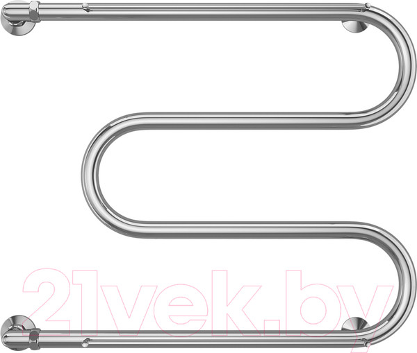 Изображение товара Полотенцесушитель водяной Terminus 1" М-образный 600x700 (с полкой)
