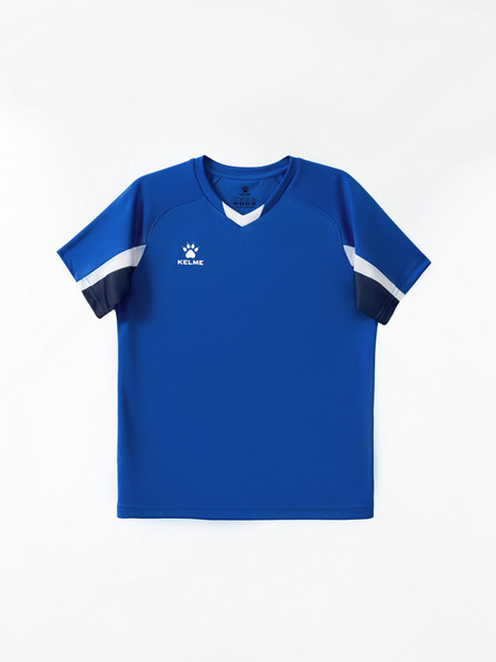 Изображение товара Футбольная форма Kelme Short-Sleeved Football Suit / 8251ZB3002-481 (р.130, синий/темно-синий)