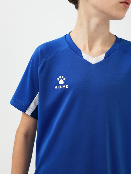 Изображение товара Футбольная форма Kelme Short-Sleeved Football Suit / 8251ZB3002-481 (р.150, синий/темно-синий)