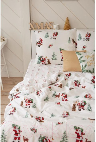 Изображение товара Комплект постельного белья Этель Новогодний лес / 5091321