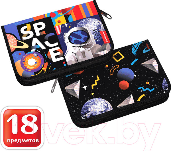 Изображение товара Пенал Erich Krause Cosmonaut / 53989
