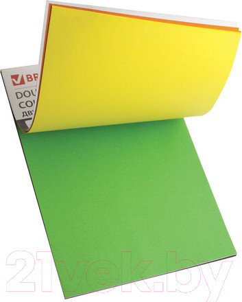 Изображение товара Набор цветной бумаги Brauberg Тонированная в массе / 124714 (8цв, 40л)