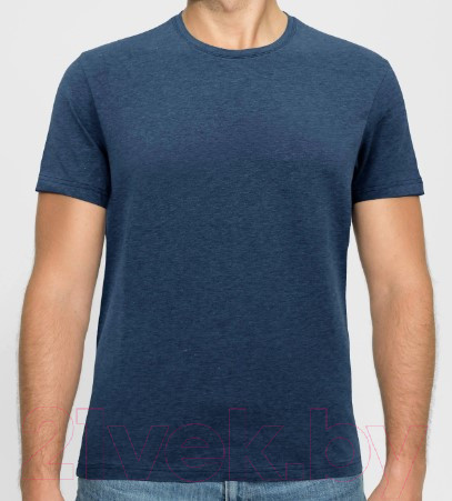 Изображение товара Футболка Alfa Man 6603 (р.182,188-112, темно-синий меланж)