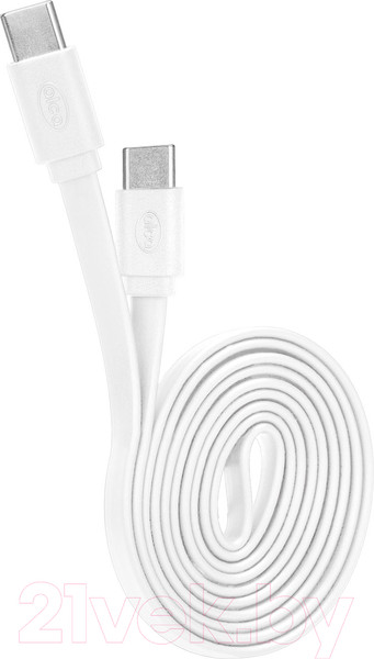 Изображение товара Кабель Alca Type-C / Type-C / 510690 (1м, белый)