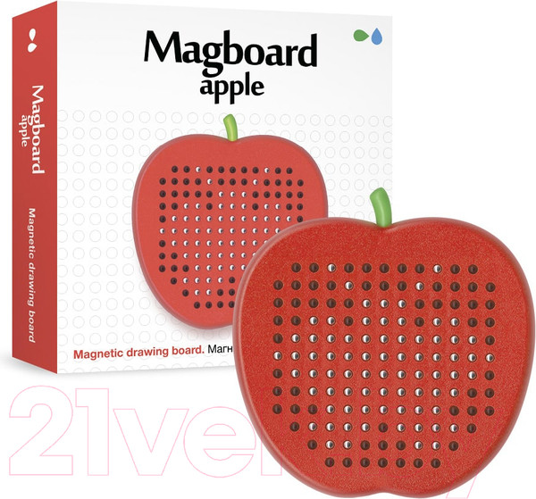 Изображение товара Планшет магнитный Назад к истокам Магборд Яблоко / MB-APPLE (красный)