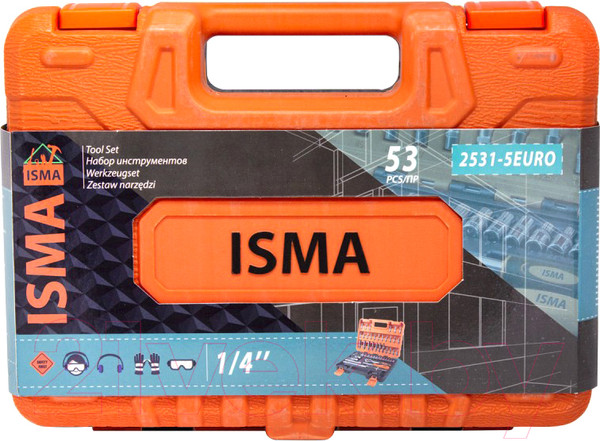 Изображение товара Универсальный набор инструментов ISMA 2531-5 Euro