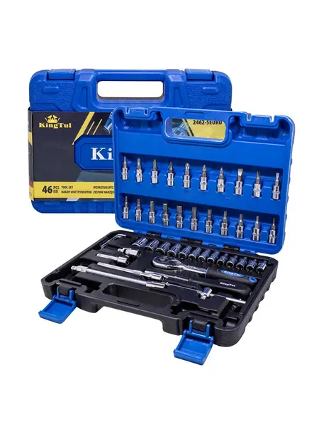 Изображение товара Универсальный набор инструментов KingTul KT-2462-5 Euro (51109)