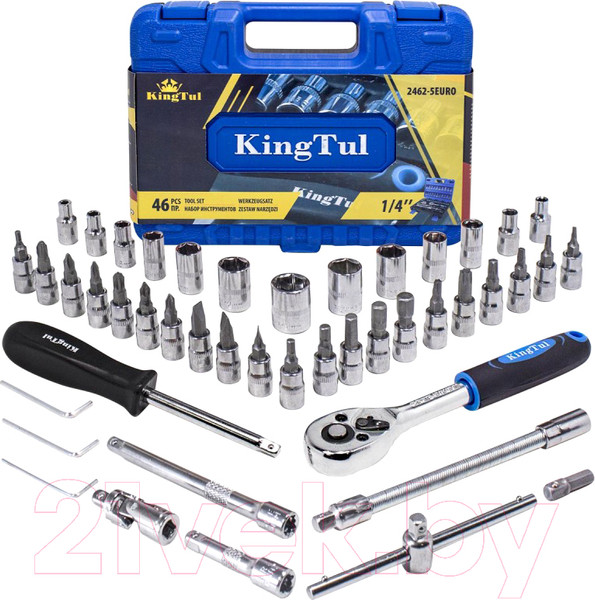 Изображение товара Универсальный набор инструментов KingTul KT-2462-5 Euro