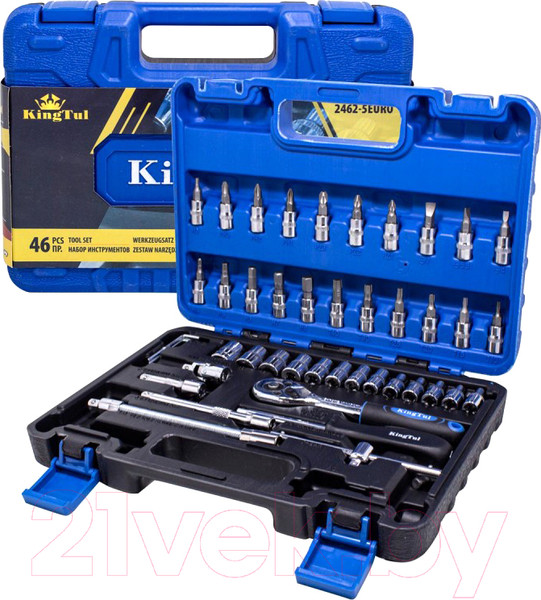 Изображение товара Универсальный набор инструментов KingTul KT-2462-5 Euro