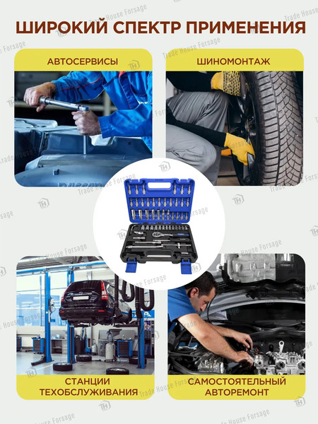 Изображение товара Универсальный набор инструментов KingTul KT-2531-5EURO(51110)