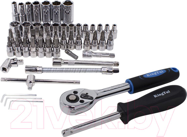 Изображение товара Универсальный набор инструментов KingTul KT-2531-5EURO(51110)