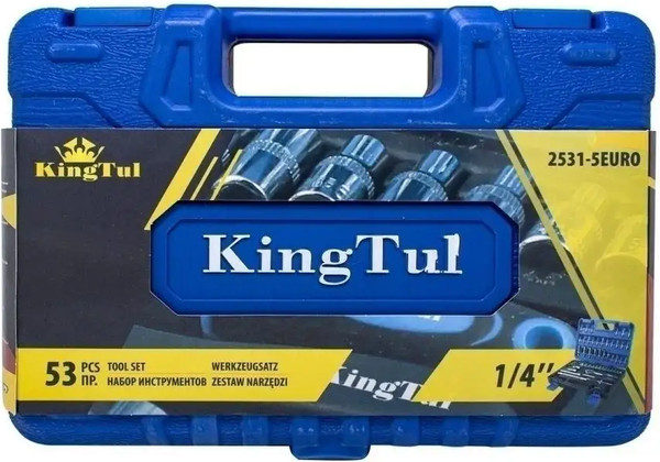 Изображение товара Универсальный набор инструментов KingTul KT-2531-5EURO(51110)