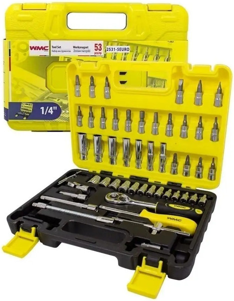 Изображение товара Универсальный набор инструментов WMC Tools 2531-5EURO(51117)