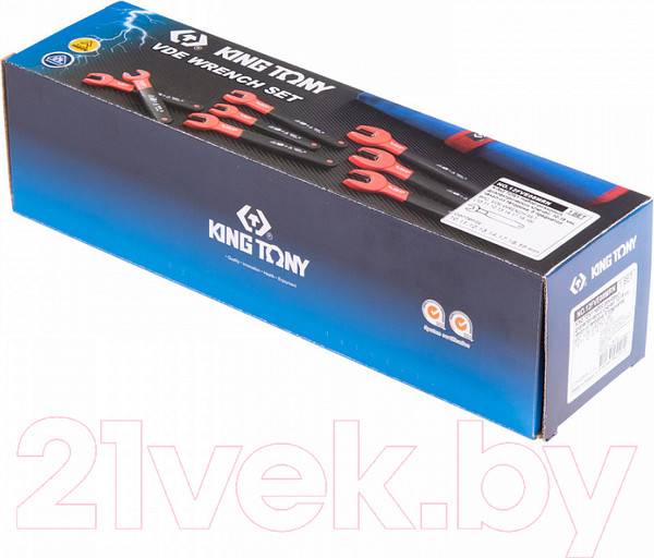 Изображение товара Набор ключей King TONY 12FVE08MRN