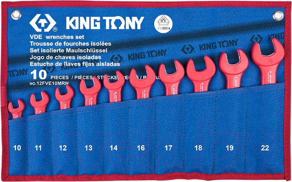Изображение товара Набор ключей King TONY 12FVE10MRN