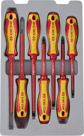 Изображение товара Набор отверток King TONY 30607MR02