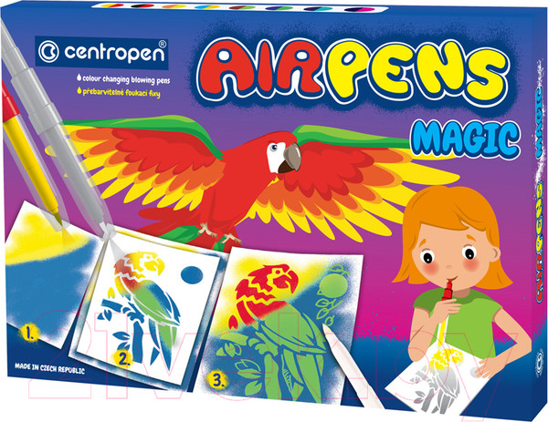 Изображение товара Фломастеры Centropen AirPens Magic / 6 1549 1106