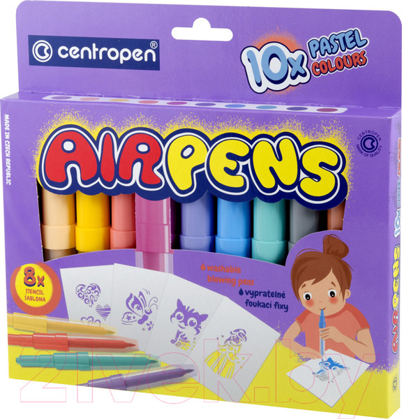 Изображение товара Фломастеры Centropen AirPens Pastel / 6 1500 1000