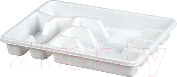 Изображение товара Органайзер для столовых приборов Эльфпласт ЕР087 (белый)