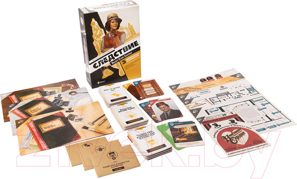 Изображение товара Настольная игра Эврикус Следствие. Ведет Клэр Харпер / PG-17332