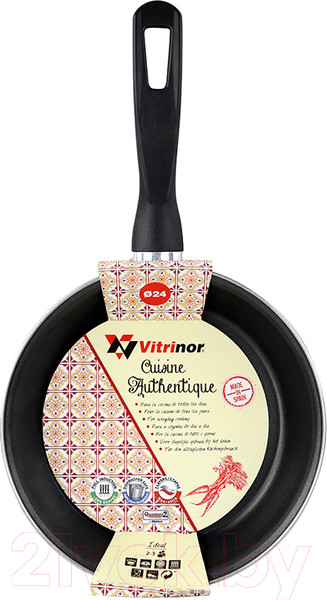 Изображение товара Сковорода Vitrinor Authentique Burgundy 24