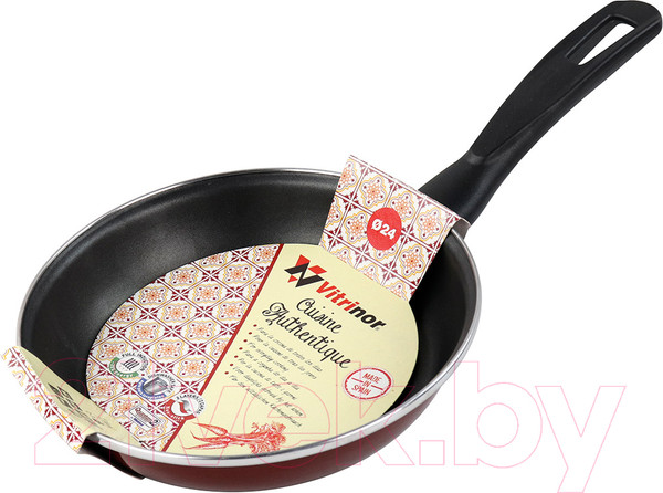 Изображение товара Сковорода Vitrinor Authentique Burgundy 24