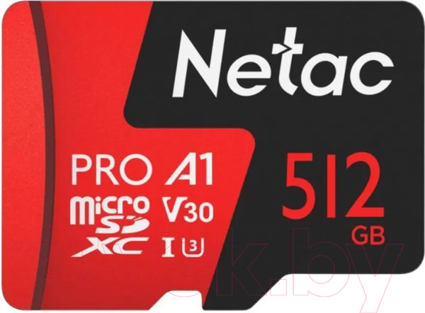 Изображение товара Карта памяти Netac MicroSDXC P500 Extreme Pro 512GB (NT02P500PRO-512G-S)