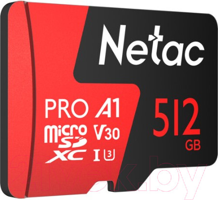 Изображение товара Карта памяти Netac MicroSDXC P500 Extreme Pro 512GB (NT02P500PRO-512G-S)