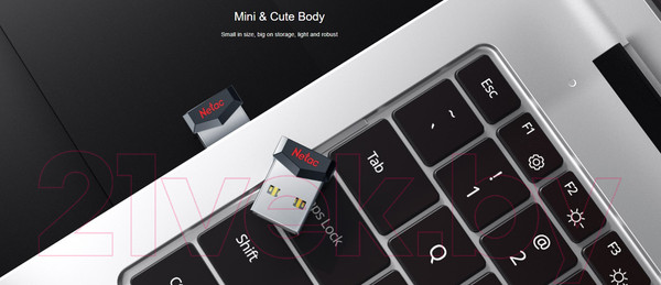 Изображение товара USB flash накопитель Netac UM81 USB2.0 Ultra compact Flash Drive 32GB (NT03UM81N-032G-20BK)