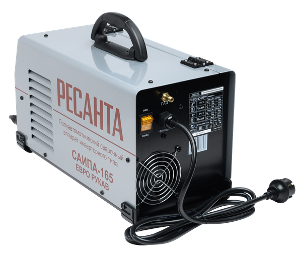 Изображение товара Полуавтомат сварочный Ресанта САИПА-165 Евро рукав (65/95)