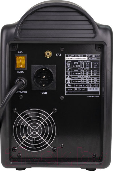 Изображение товара Полуавтомат сварочный Ресанта САИПА-200ПРОФ (65/97)