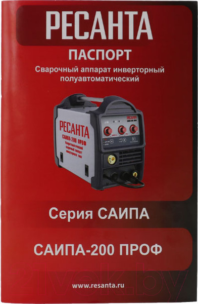 Изображение товара Полуавтомат сварочный Ресанта САИПА-200ПРОФ (65/97)