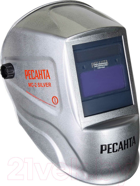 Изображение товара Сварочная маска Ресанта МС-2 Silver (65/116)