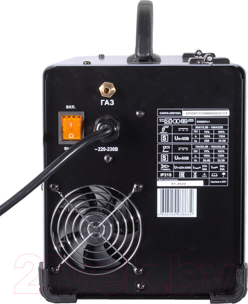 Изображение товара Полуавтомат сварочный Ресанта САИПА-22В/160А (65/109)