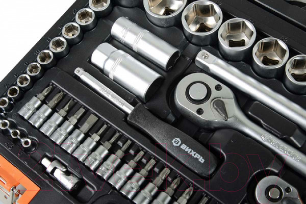 Изображение товара Универсальный набор инструментов Вихрь Авто 73/6/7/6