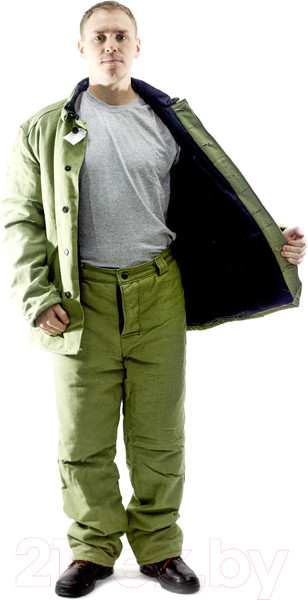 Изображение товара Комплект рабочей одежды Урарту Брезентовый утепленный (р-р 44-46/170-176)