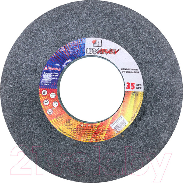 Изображение товара Шлифовальный круг LugaAbrasiv 350х40х127 63C 60 О-Р 7 V 35