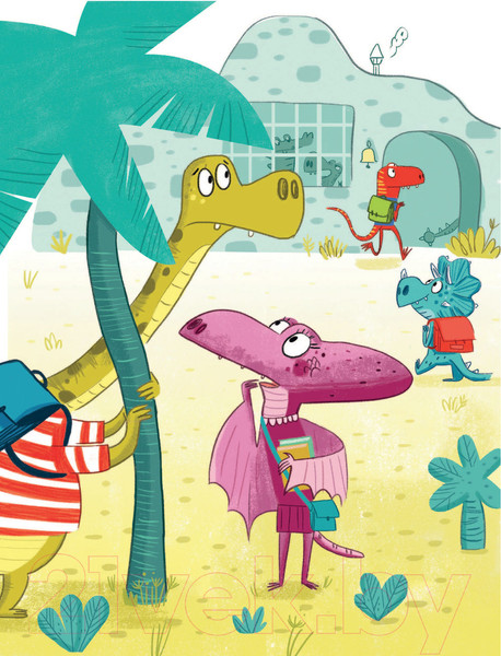 Изображение товара Книга АСТ Школа динозавров. Большая книга историй (Жемм П.)