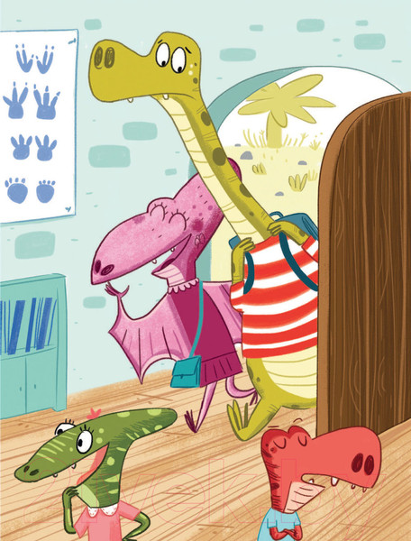 Изображение товара Книга АСТ Школа динозавров. Большая книга историй (Жемм П.)