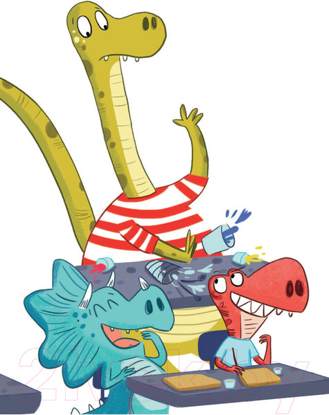 Изображение товара Книга АСТ Школа динозавров. Большая книга историй (Жемм П.)