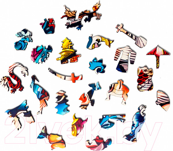 Изображение товара Пазл Грай Японская рыба Кои / ПЗ-16