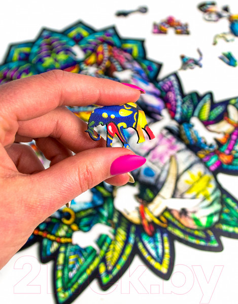 Изображение товара Пазл Грай Индийский слон / ПЗ-18